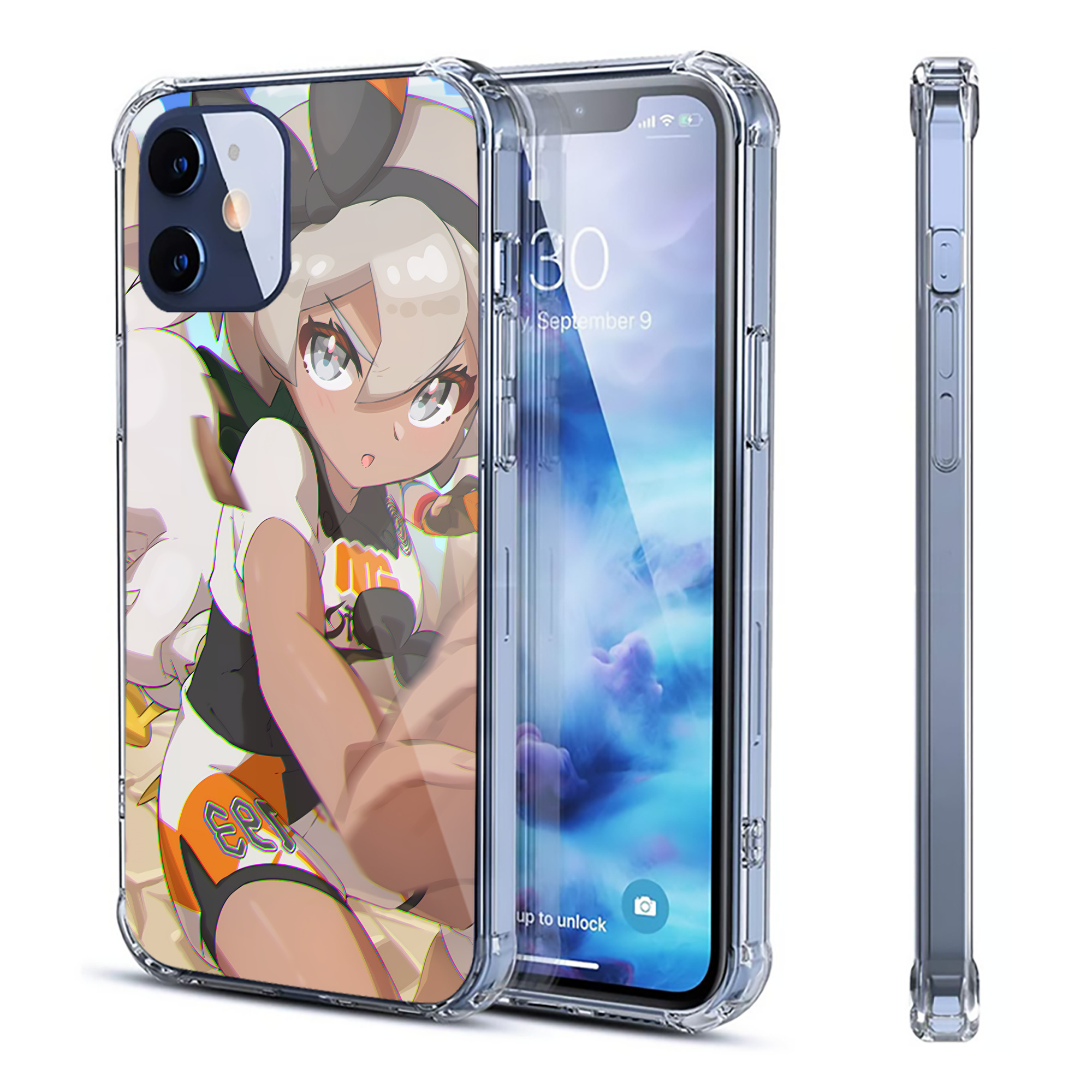 （画像用） ポケットモンスター Pokémon 【iPhone 12シリーズ対応】透明スマホケース（クリアソフトケース）